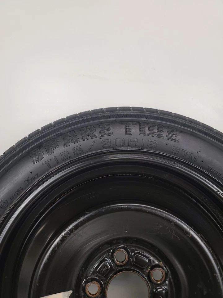 Neumático de repuesto con kit Jack 16" para Ford Fusion Compact Donut 2013-2021 Foto 4 de 4