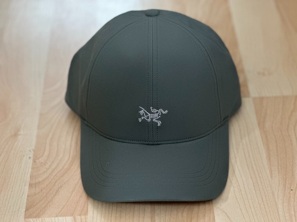 Cappello Berretto Arc'teryx Small Bird Logo Foraggio Verde OS