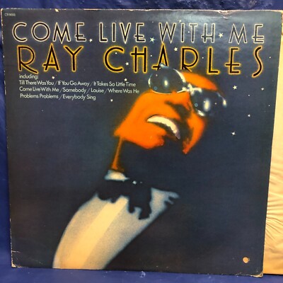 Ray Come RAY CHARLES - COME LIVE WITH ME - 12