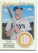 2017 Heritage Baseball Clubhouse Collection Evan Longoria Rays