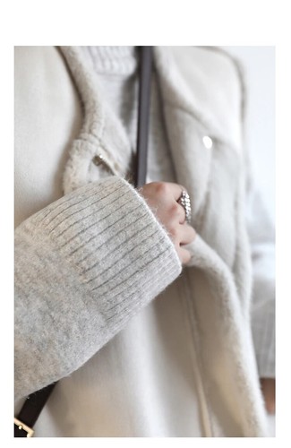 Women's Sweater Loose Turtleneck Sweaters Solid Pullover Knitwear Basic Female - Picture 14 of 29