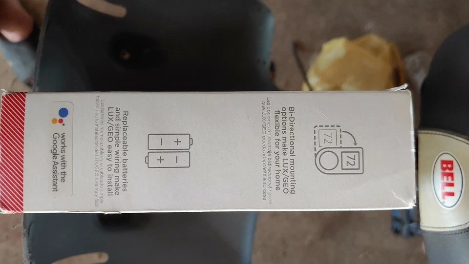 Lux / Geo Wifi Thermostat -White Color Compatible with Alexa & Google Assistant - Image 4 of 4