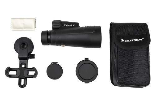Outland X 10x50 Monocular w/ Smartphone Adapter - Picture 3 of 14