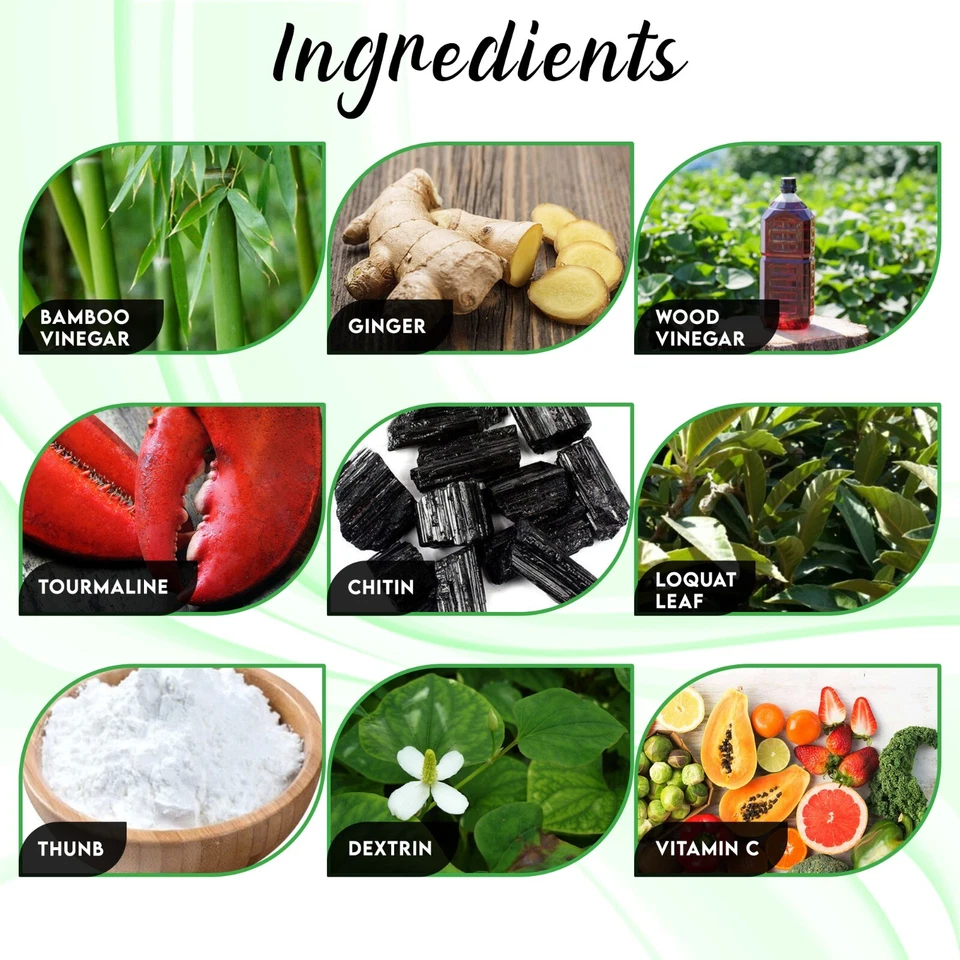 Parches para pies Normace Detox 100 piezas almohadillas toxinas corporales pies limpieza profunda a base de hierbas Foto 4 de 4