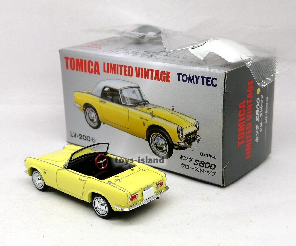 TOMICA LIMITED VINTAGE ホンダS800クーペS600クーペ LV-125b Honda S600 クーペ（赤） | 製品をさがす | tomica LIMITED