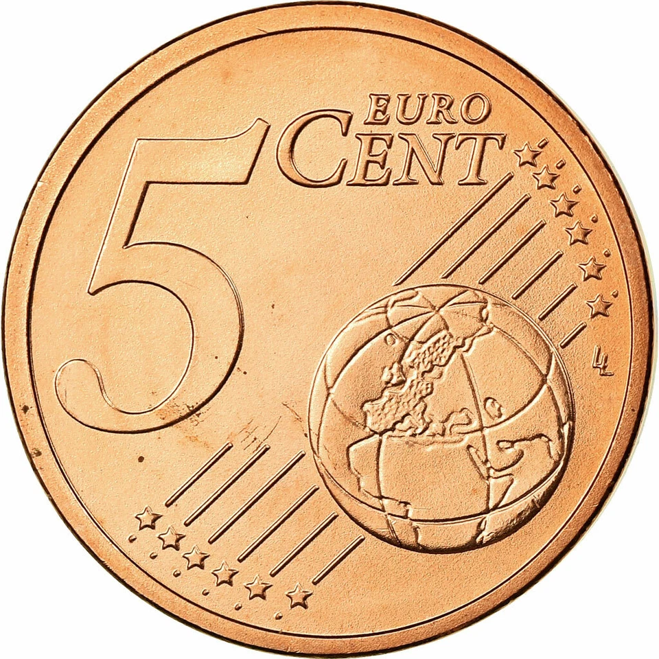 [#699966] République fédérale allemande, 5 Euro Cent, 2008, SPL, Copper Plated S - Photo 2/2