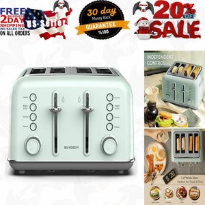 Ge 4 slice toaster with extra wide slots Ge 4 slice toaster with extra wide slots