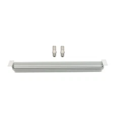 LABLT 24" Dual Pass Aluminum Finned Transmission Oil Cooler with NPT Fittings