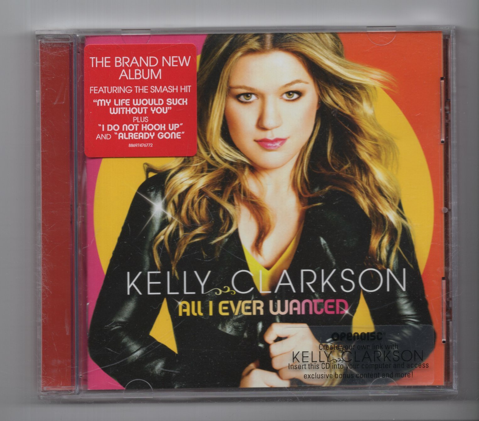 (KG546) Kelly Clarkson, All I Ever Wanted - 2009 CD