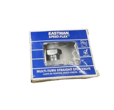 Eastman 04492LF Multi-Turn Straight Stop Valve **SALE**