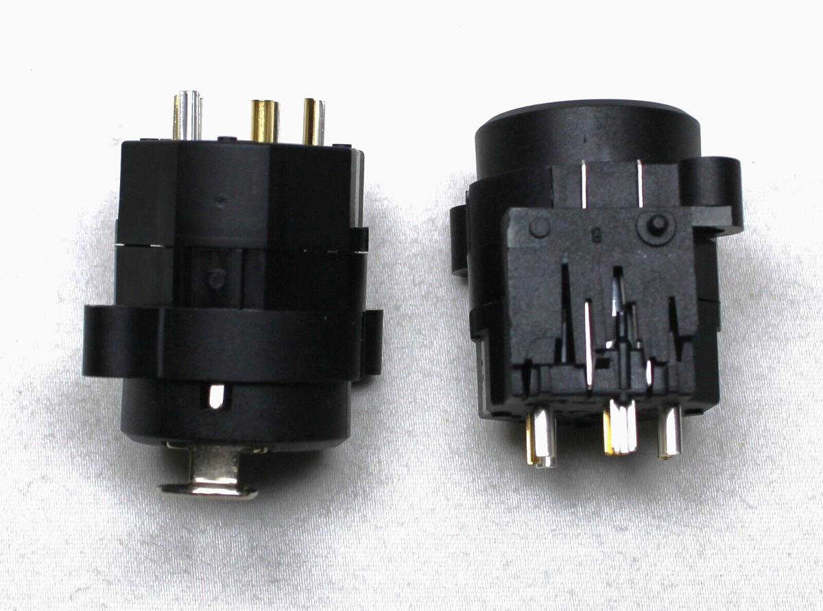 2) Two Genuine NEUTRIK NCJ6FI-S Combo 3-Pin XLRF / 1/4