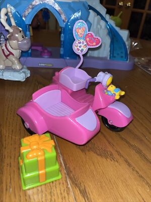 Fisher Price Scooter Pink Fisher Price Little People Scooter Side