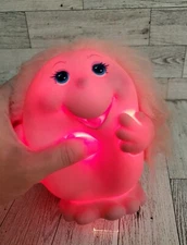 Vintage Playskool Snugglebumms Mama Brightly 6"  Toy 1984 Lights Up 1984