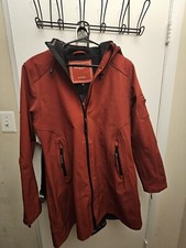 Ilse Jacobson Woman's Raincoat Size 40 Burgundy - Tags Still On