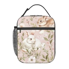 Bunny Lunch Box for Adults Women Girls Boys Kids Cute Animal Lunch Box Insula...