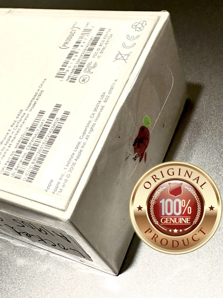 Apple iPhone 8 Red 64 GB T-Mobile/Sprint Old Stock 2018 Brand New Sealed Genuine - Image 4 of 4