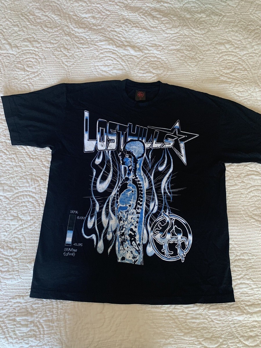 【HILLDA】 Lust Slim Tee Black Lost Hills Tee/XL/black | eBay