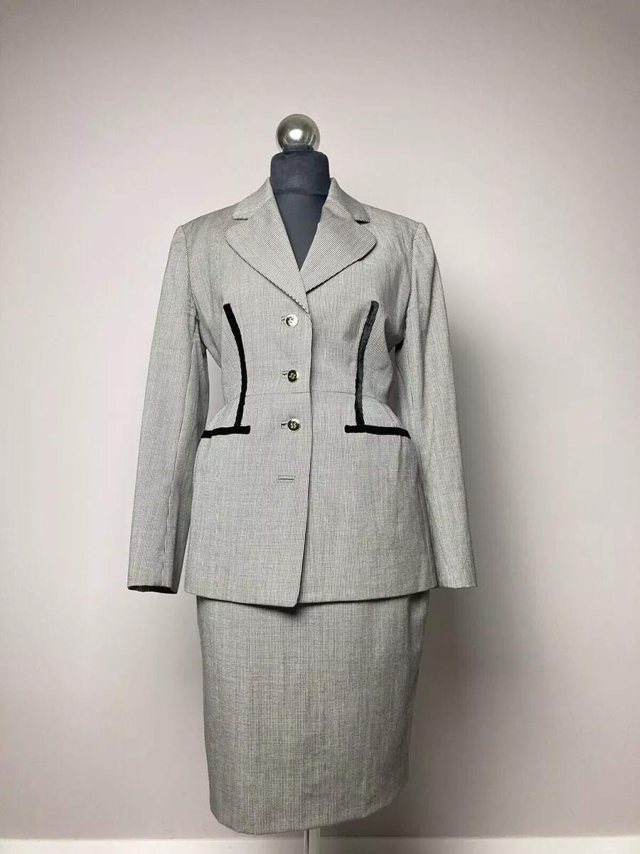 Classic Suit Navy Blue Wool Twill DIOR GB #26 Classic Suit Navy Blue Wool Twill DIOR GB