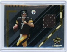 2004 Leaf Rookie and Stars Rookie Jersey #277 Ben Roethlisberger #242/299