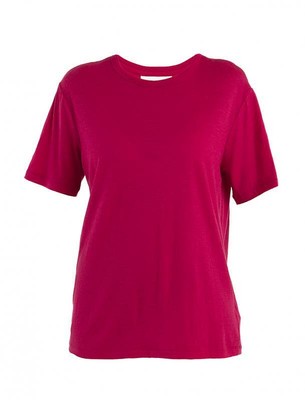 ICEBREAKER - Merino Granary T-Shirt Damen - 150 g/m² Merinowolle - electron pink
