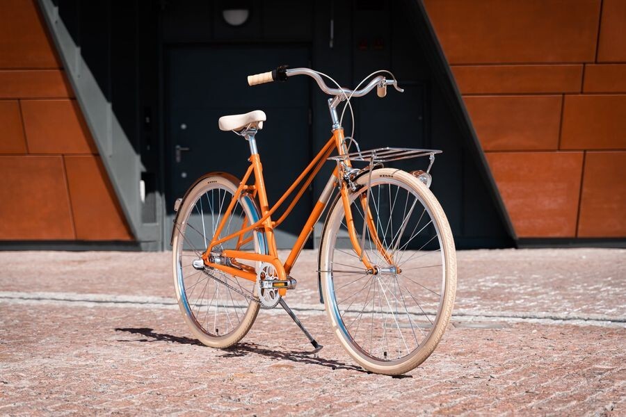 Creme Cycles Caferacer Lady Uno Sunny Orange UK