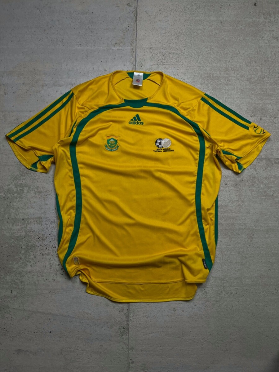 ウェア 00s adidas south aflica uniform 06-07 South Africa 2006 - 2007 home football shirt jersey Adidas