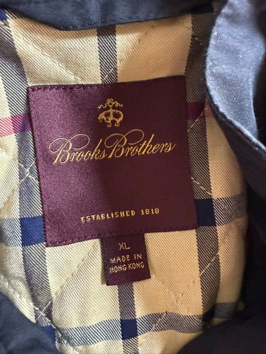 Brooks Brothers Padded Winter Coat Hood XL - Picture 5 of 7