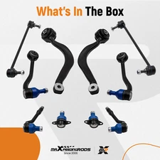 10x Front Lower Ball Joint Control Arm Sway Bar Link for BMW X5 E53 2000-2006