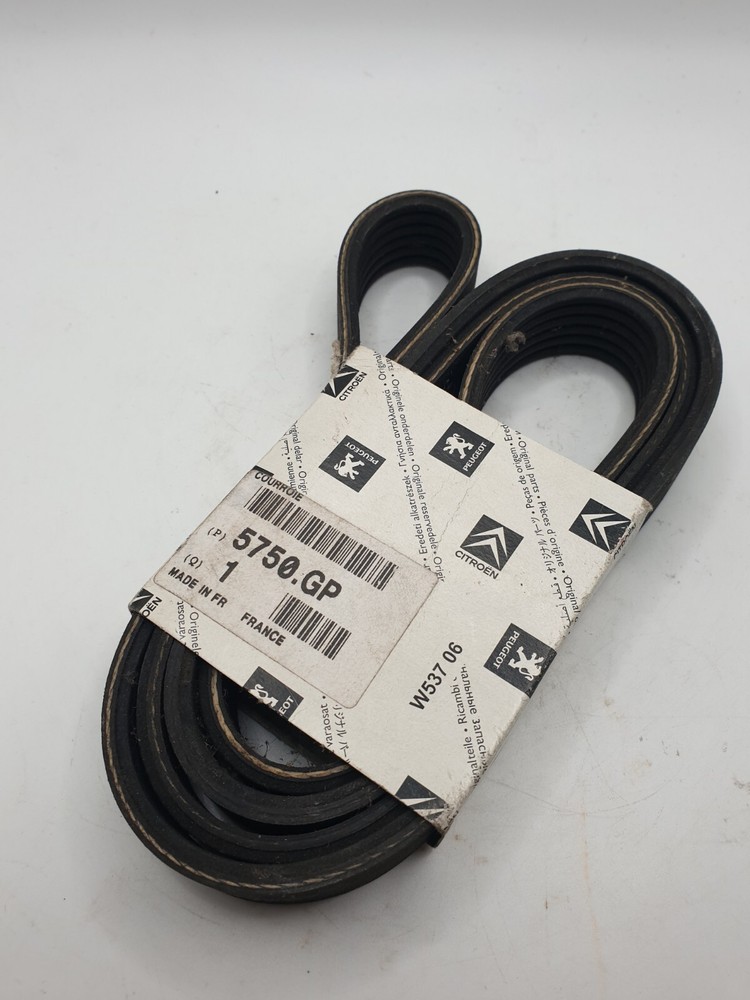 Peugeot 206 306 Genuine Auxiliary Fan Belt Assembly 5750.GP 5750GP 6PK1388 OEM