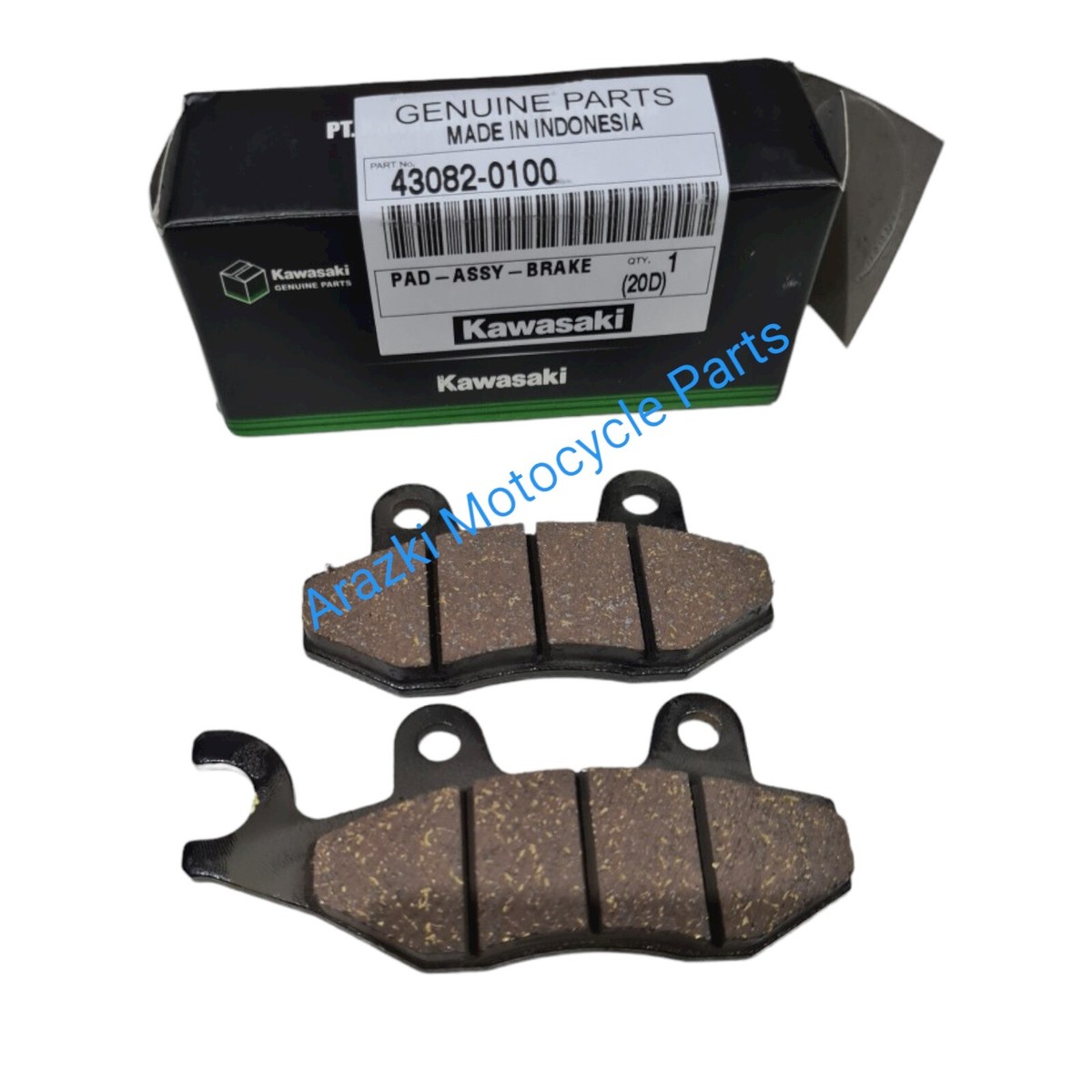 ハクタケ Genuine Kawasaki KLX150 KLX 150 KLX230 KLX 230 Brake Pad Front