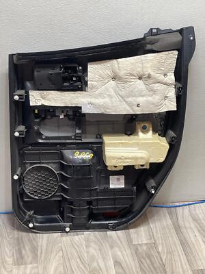 Fits 11 12 13 TOYOTA TUNDRA Ext Cab Rear LH Driver Door Trim Panel