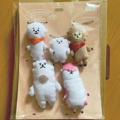 BTS BT21 RJ 5th Anniversary Official Family Mascot Plush Japan