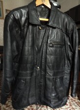 PAOLO NEGRATO  Herren Echt Leder Jacke, Gr.48, schwarz, Sehr guter  Zustand