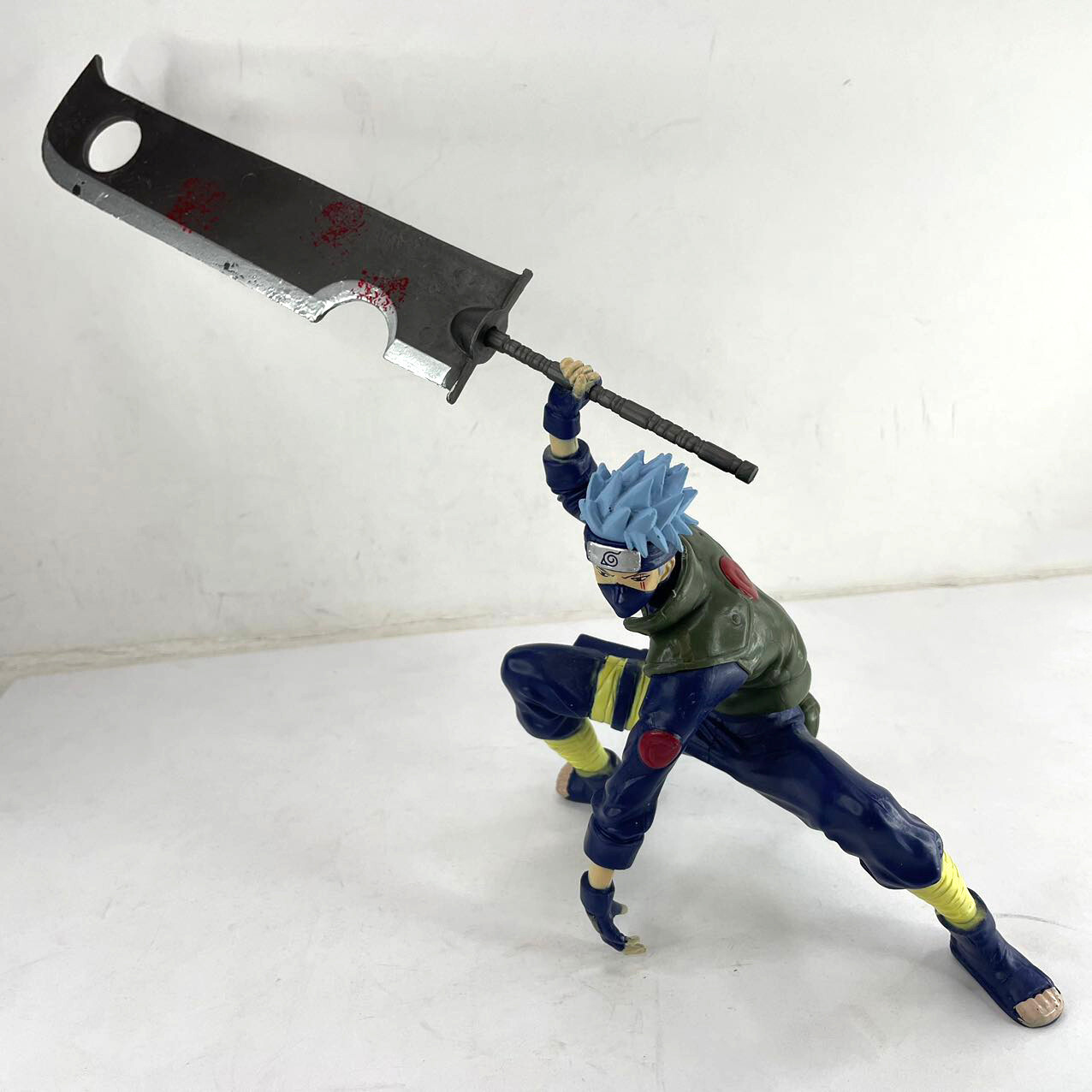 Anime Naruto Hatake Kakashi w/Seversword Action Figure Statue Toy Gift