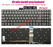 US Backlit Keyboard For Lenovo Yoga 7 16ARP8 83BS 16IAH7 82UF 16IAP7 82QG 16IRL8