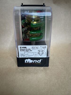 Trend C155X8MMTC CraftPro Guided Easyset Ogee Profil Anreißnadel 4mm Radius x 8mm S