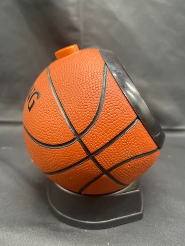 Chicago Bulls Alarm Clock Sportstime Bulova Basketball Spalding NBA Works 6" - Picture 3 of 8