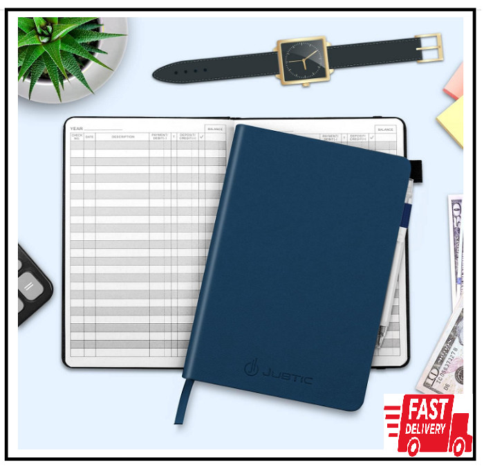 как выглядит A5 Check Registers for Personal Checkbook Ledger Transaction Registers Log Book фото