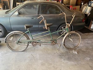 Double Seated bicycle tandem bike
