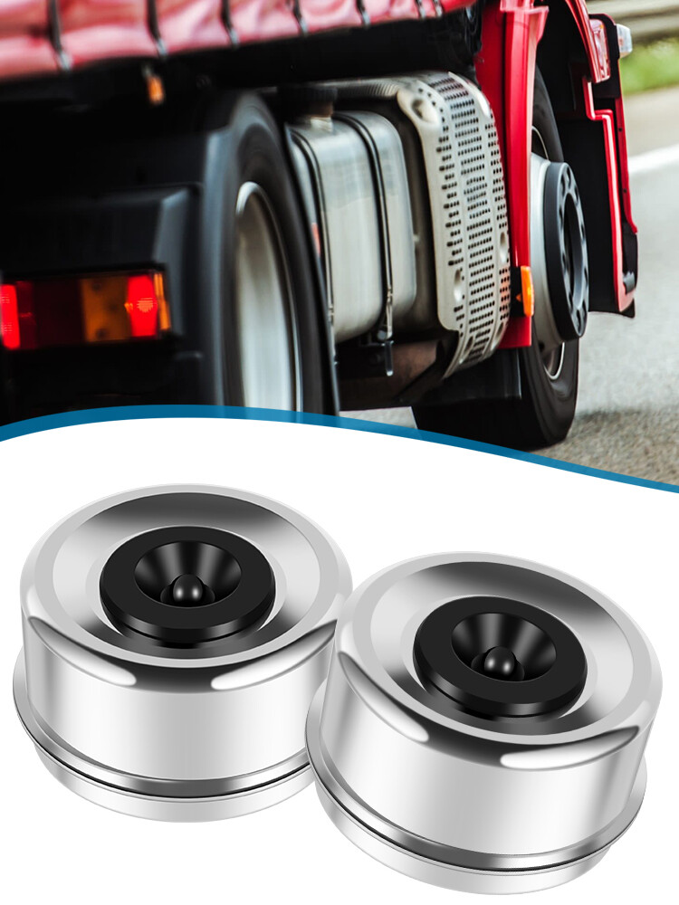 4Pcs Trailer Axle Grease Cover Trailer Wheel Hub Trailer Bearing Dust