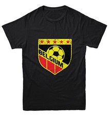 Belgium Soccer - Distressed Badge Country Proud Pride Youth T-Shirt