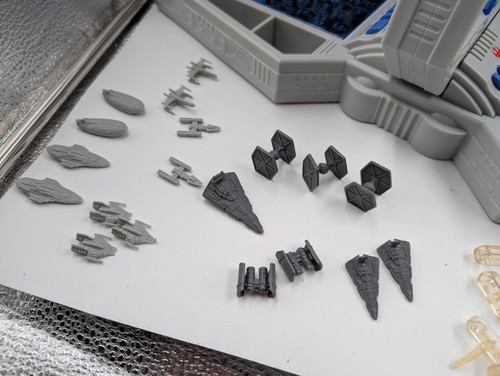 Star Wars Tiger Electronic Galactic Battle Space Combat Game Battleship 1997 - Picture 4 of 9