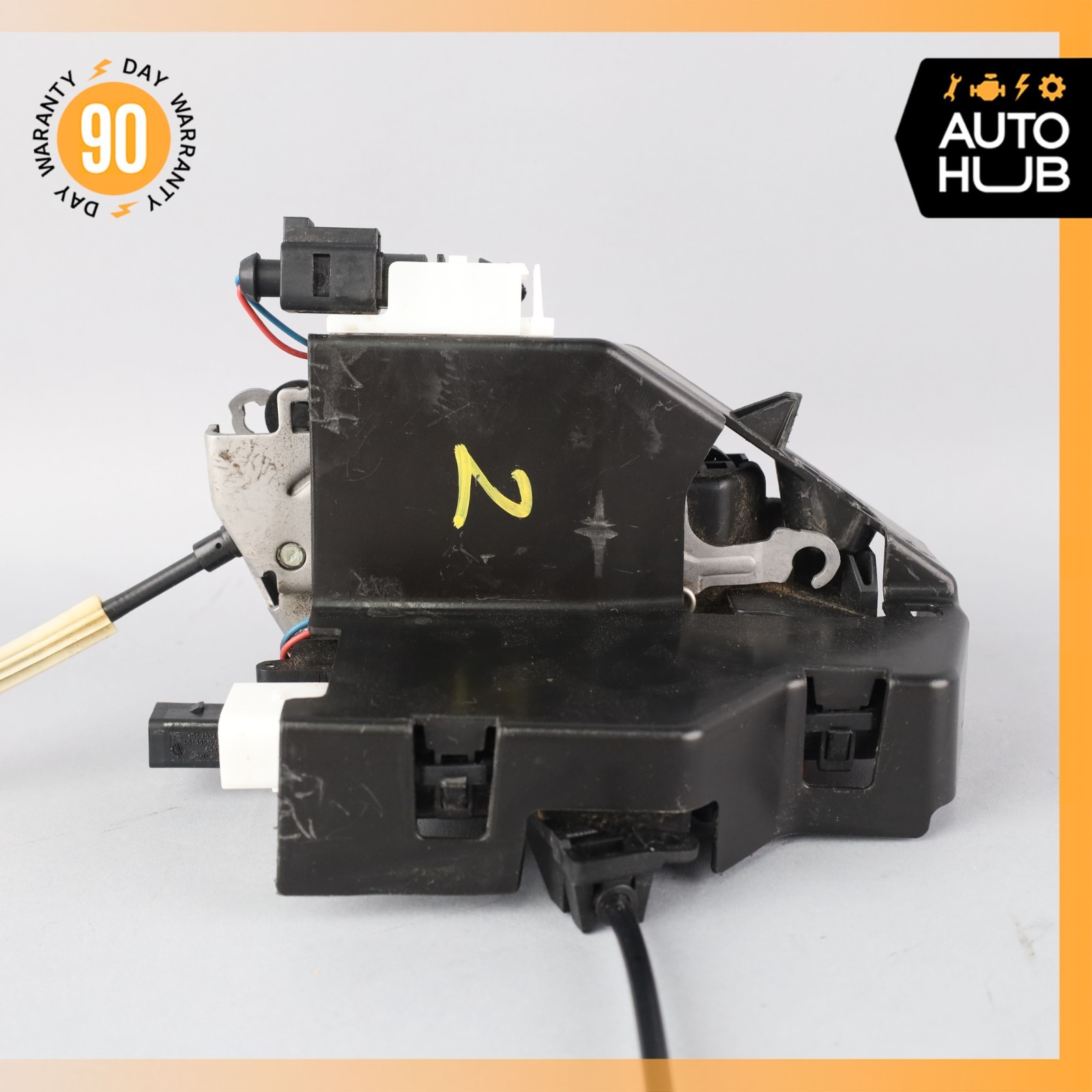 03-10 Bentley Continental GT GTC Front Right Door Lock Latch Keyless Go OEM