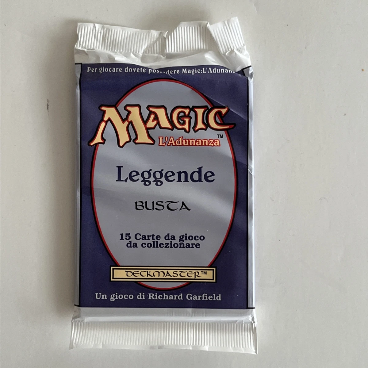 Magic: The Gathering Sealed Collectible Card Game Packs in Italian