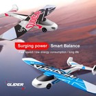 G3 RC Plane 4-Axis Fighter Jet 2.4Ghz 2 Channel RC Aircraft with LED 2 battery — photo 2