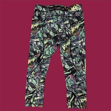 Lululemon Women s Size 8 Green, Purple, And Pink Leggings