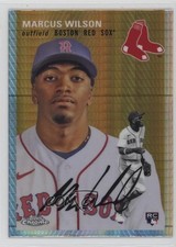 2023 Topps Chrome Platinum Anniversary Prism Refractor Marcus Wilson #24 6a6