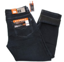 JEANS THERMOHOSE WARM HOSE WINTERJEANS Gefüttert Herren