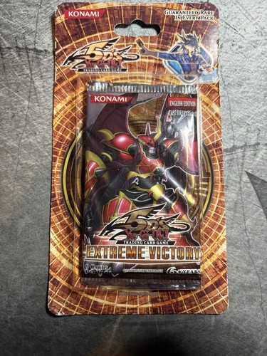 Extreme Victory 1st Edition Blister Booster Pack Yugioh Sealed 5Ds