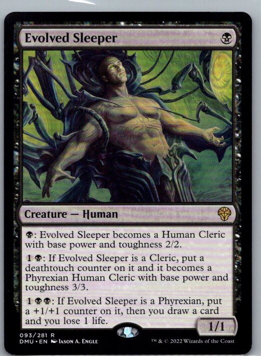 #93 Evolved Sleeper Dominaria United Rare